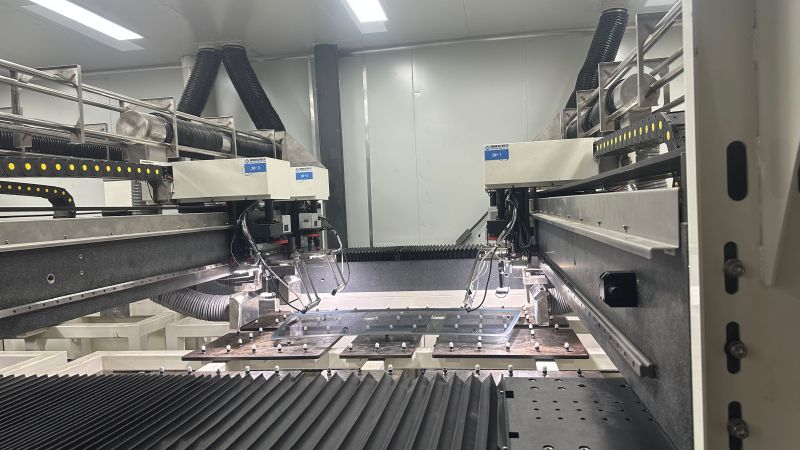 Laser Glass Film Removal